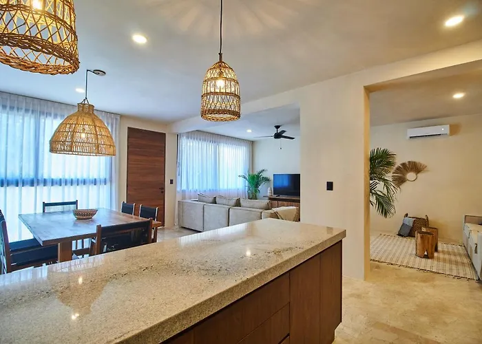 Apartment Fancy Tropical Cozy Private Balcony With Plunge Pool Premium Location In Tulum